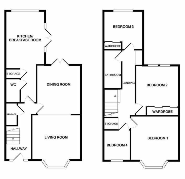 Spacious 4 Bed Rooms, Parking, Garden And Near Parks, Beaches And University Bournemouth Exteriör bild